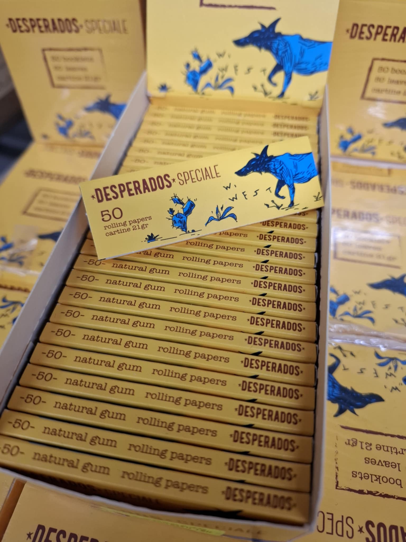 Paquet feuille a rouler Desperados speciale