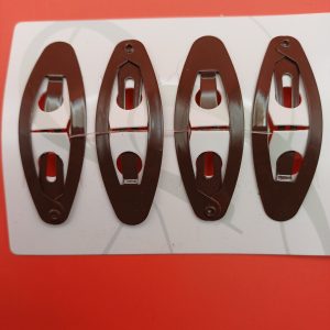 4 pinces marron
