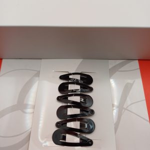 lot de 6 pinces noire