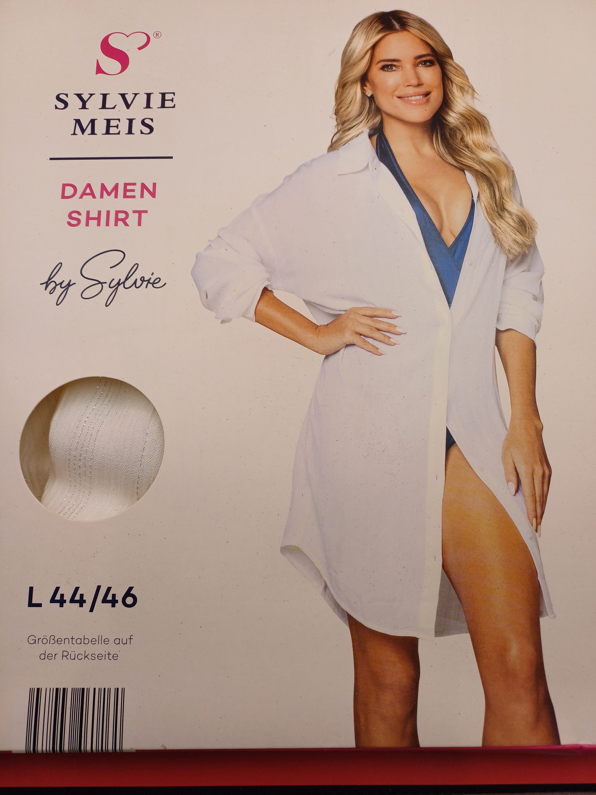 chemise longue blanche 44/46