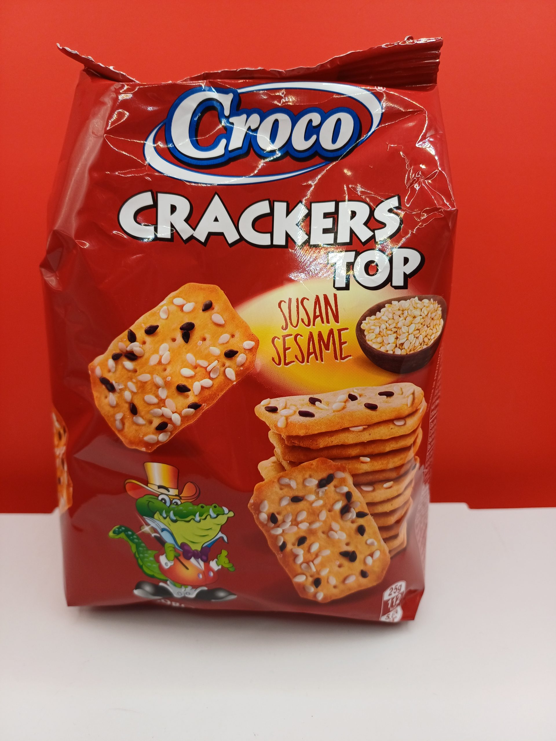 Crackers sesame rectangle 150 grs Croco