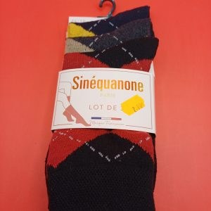 lot de 3 paires chaussettes sinéquanone 36/38