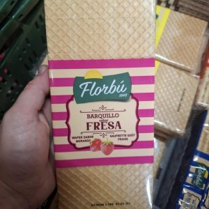 Gaufrette fraise florbu 200 gr