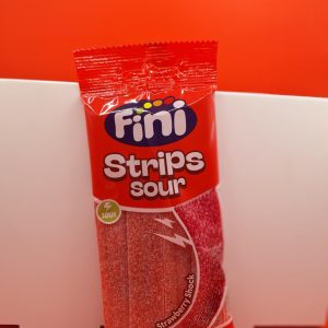 Fini Strips Sour Fraise (acides) 90 gr