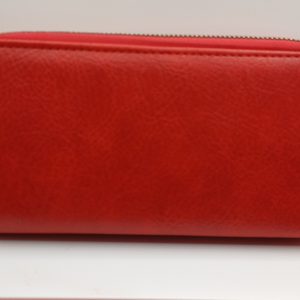 Portefeuille double rouge