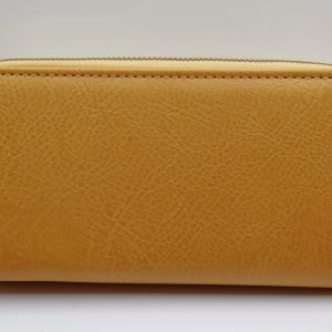 Portefeuille double moutarde