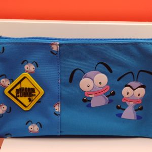 trousse triple bleu