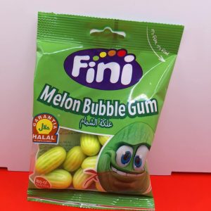 melon bubble gum fini bonbon 90g