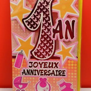 1 AN joyeux anniversaire