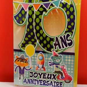 10 ANS joyeux anniversaire garçon