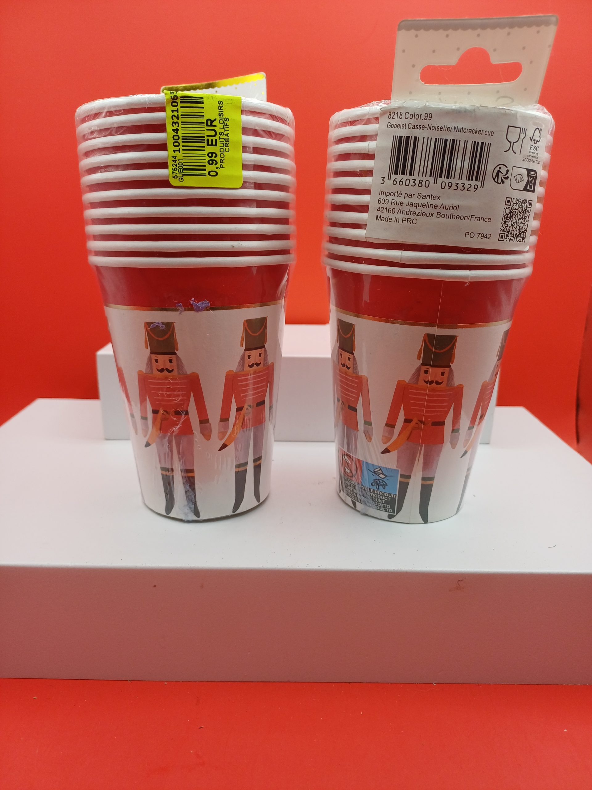 lot de 20 gobelets gardes