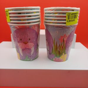 6 gobelets enfants carton