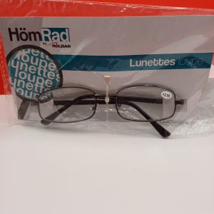 Lunette loupe +2.00 noir