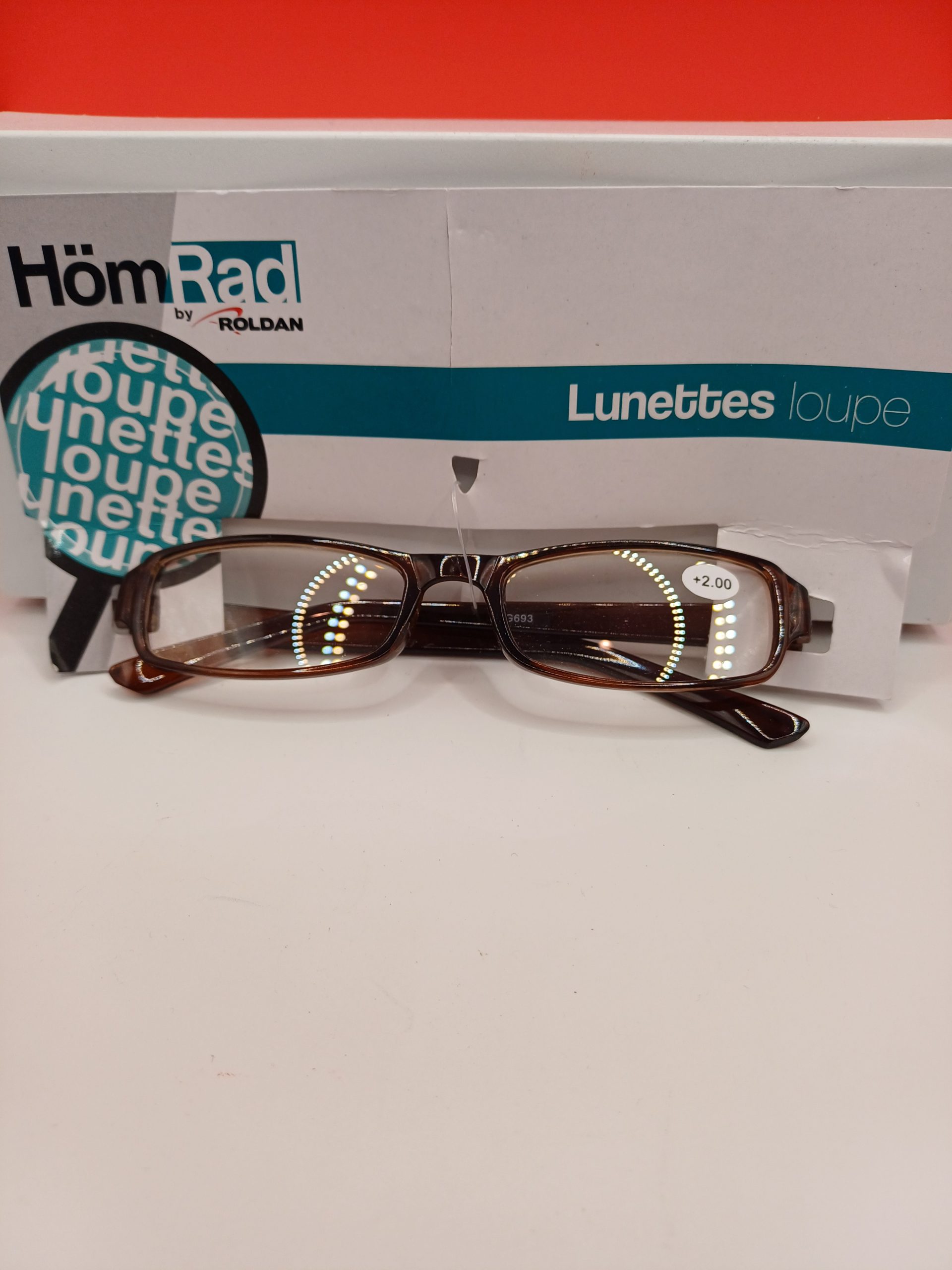 Lunette loupe +2.00