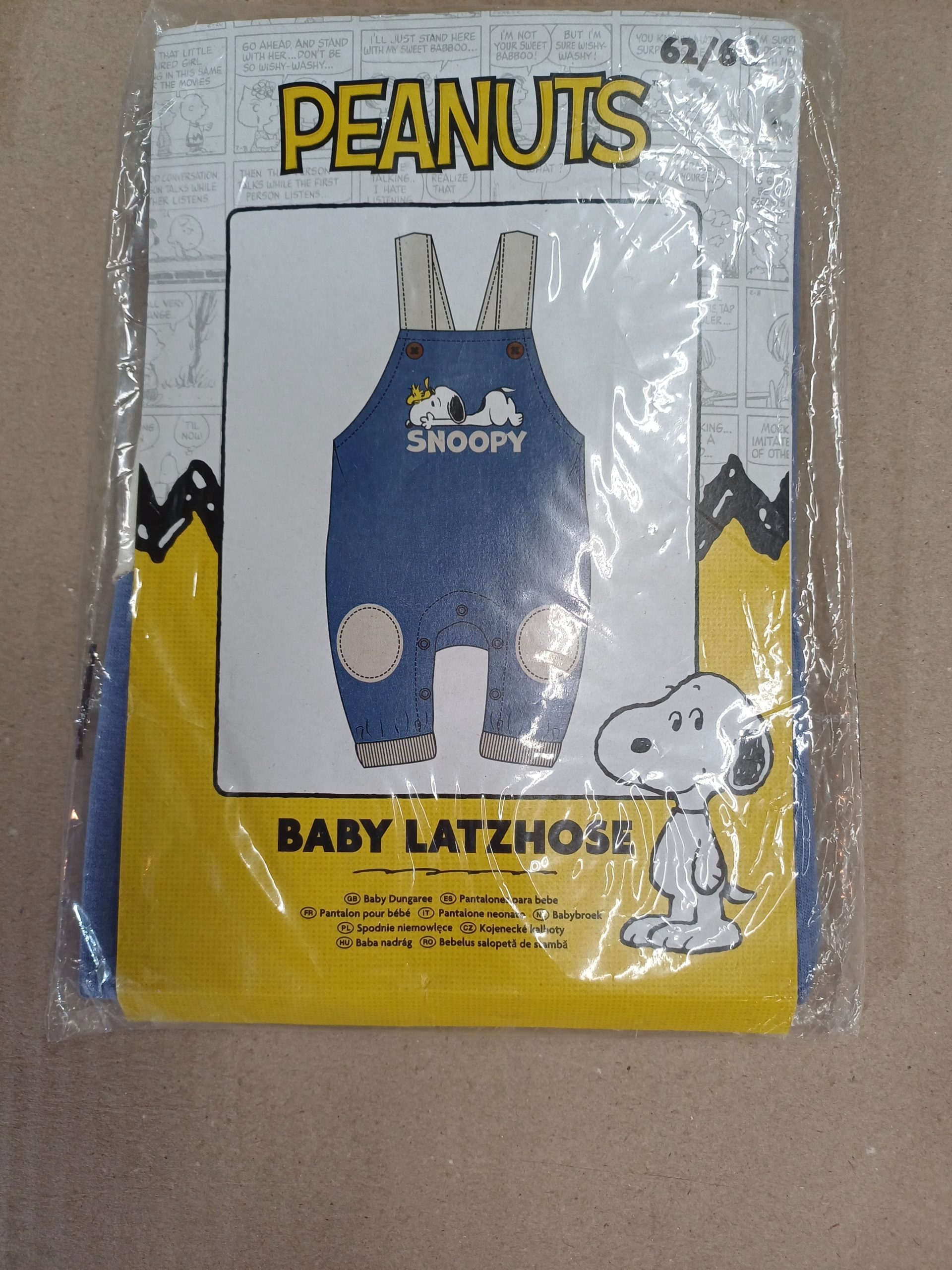 Salopette bébé Snoppy 3/6 mois