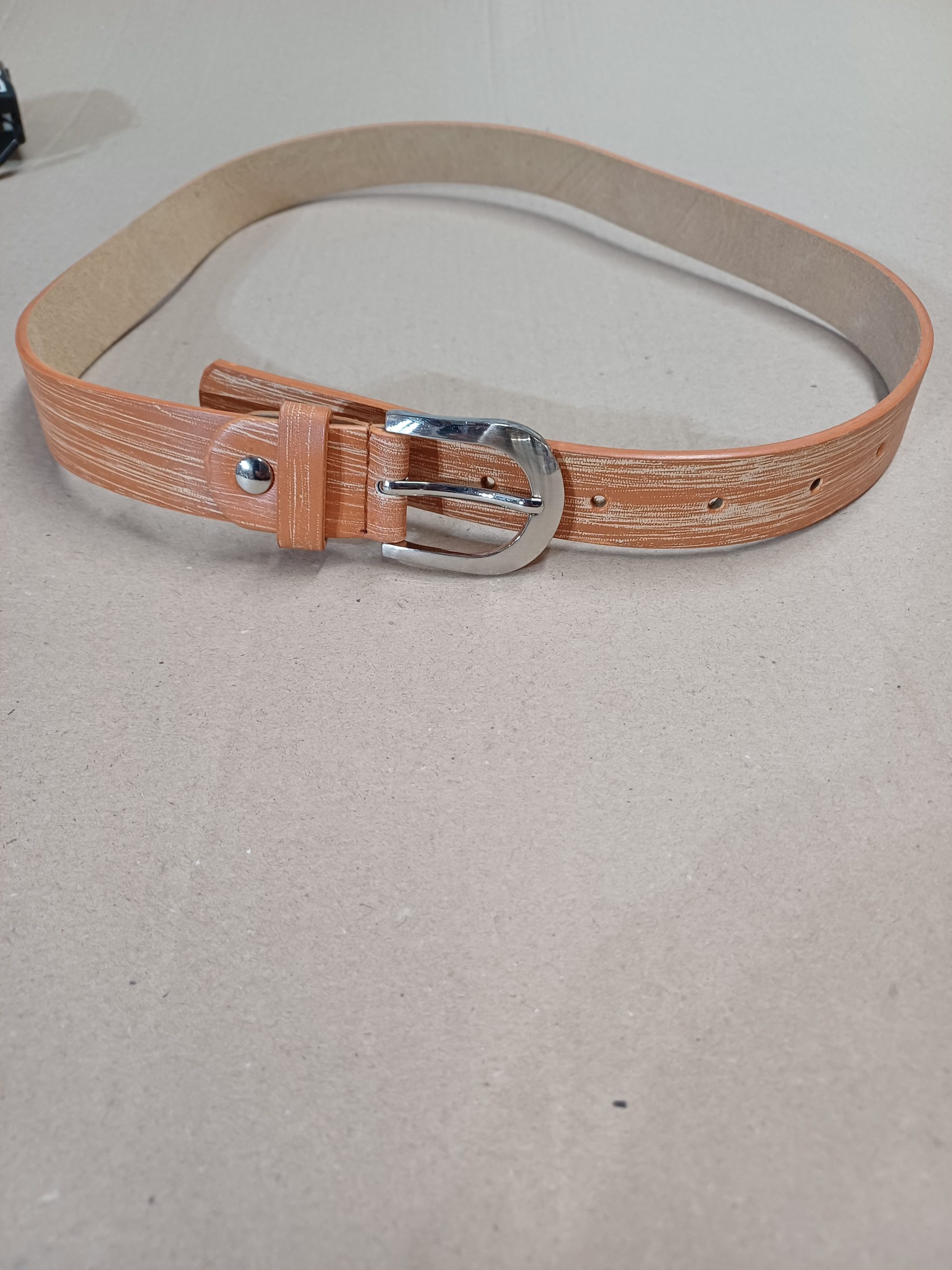 Ceinture marron clair 90 cm