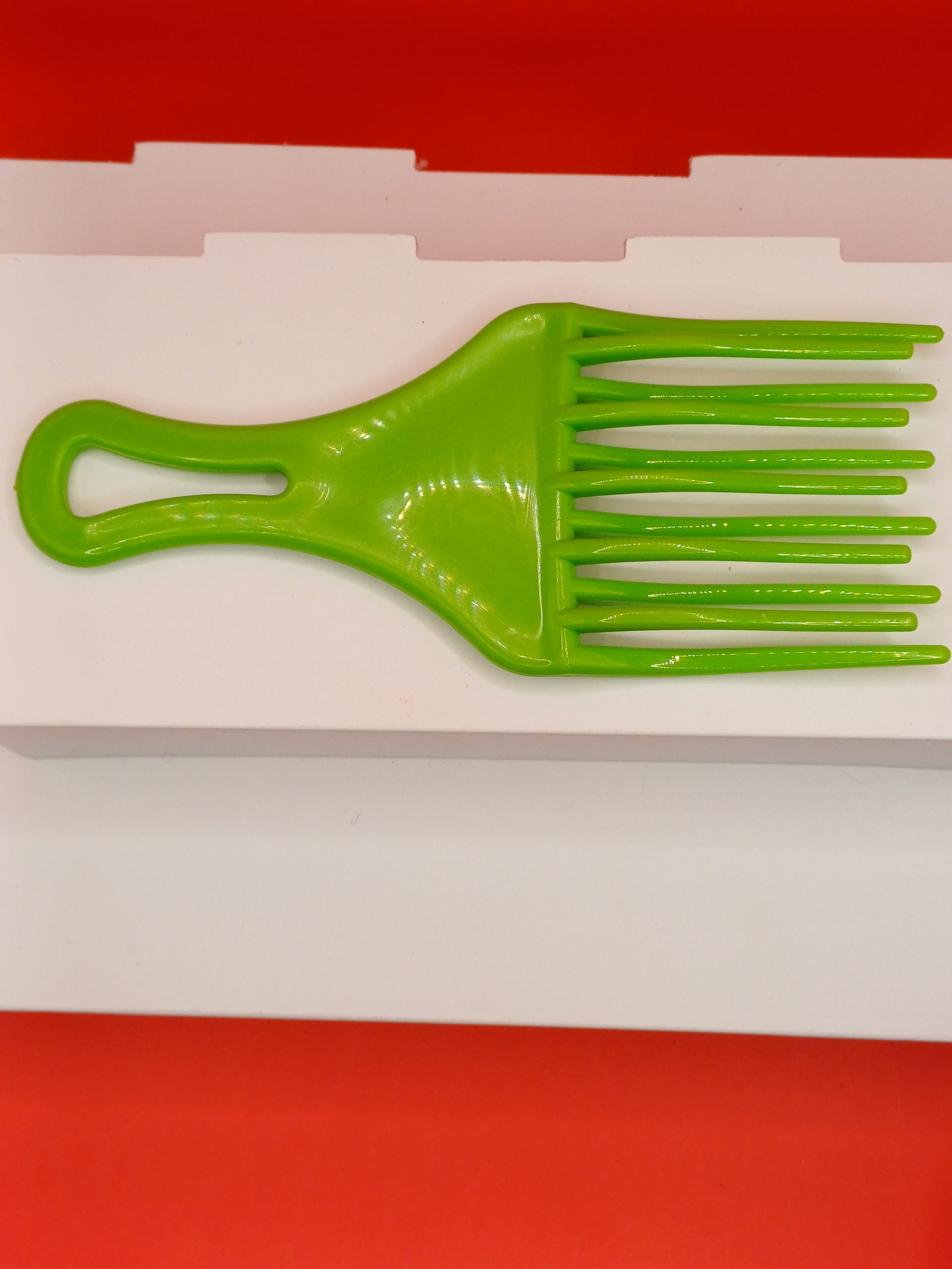 Peigne cheveux frisés Vert