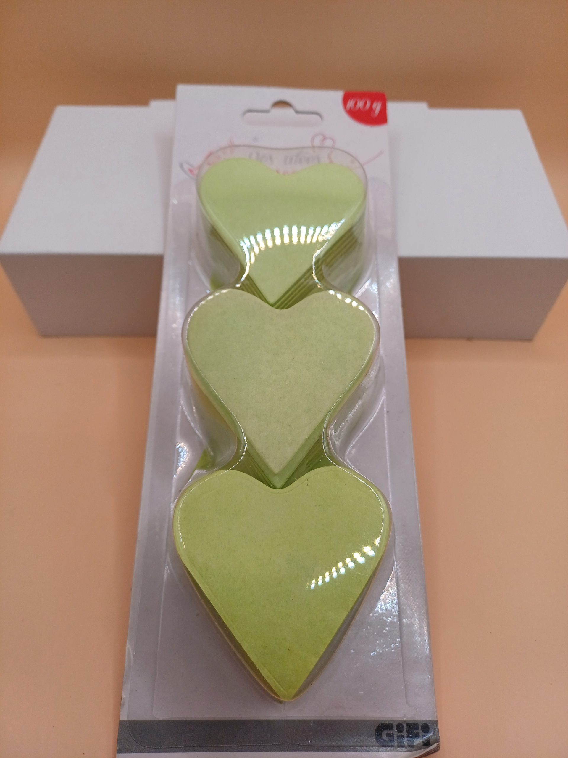 Confetti coeur vert clair 100 gr