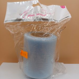 Tulle bleu clair rouleau de 20 m