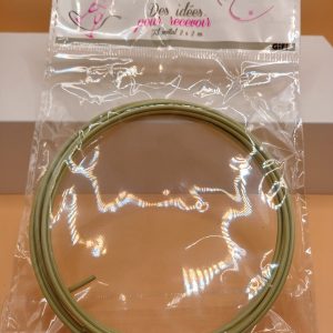 Fil métal beige 2 cm x 2m