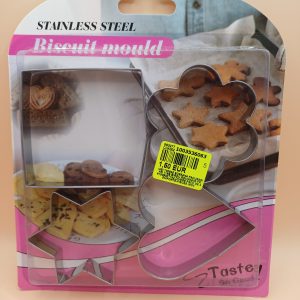 lot de 4 moules a biscuit/gateaux moule cœur