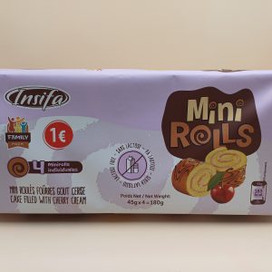 Mini rolls cerise 180g