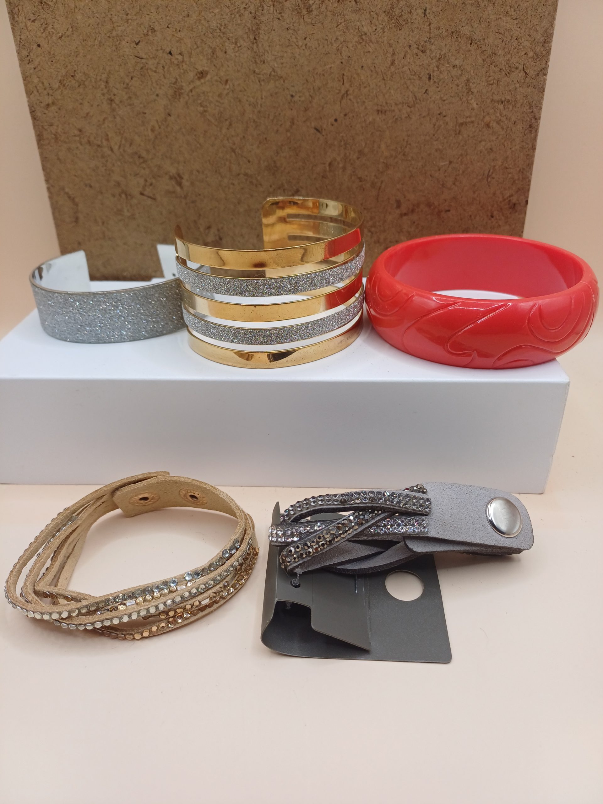 Lot de 5 bracelets fantaisie *2