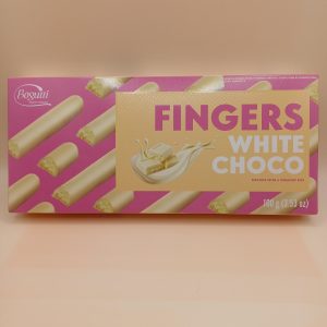 fingers white choco 100 grs