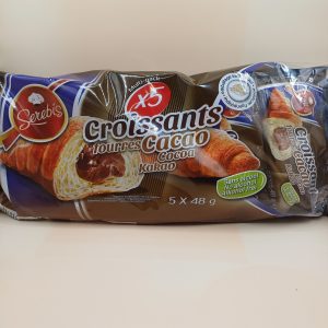 Croissant fourré cacao serebis 5x48grs