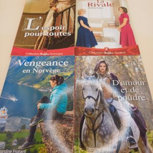 4 livres de la collection nous deux