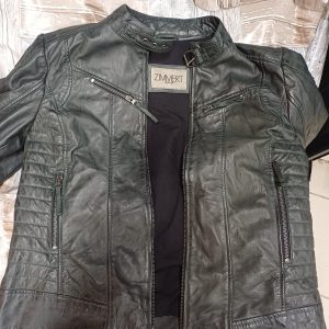 VESTE CUIR d'agneau taille 42