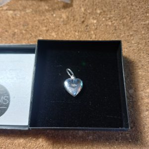 Pendentif cœur argent N°22