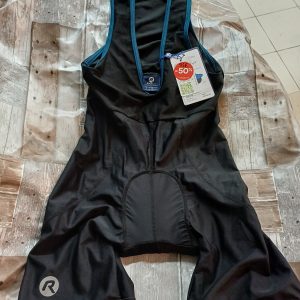 Bibshort de cyclisme taille L. Black/blue