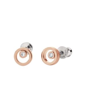 Clous acier doré et rose N°0124