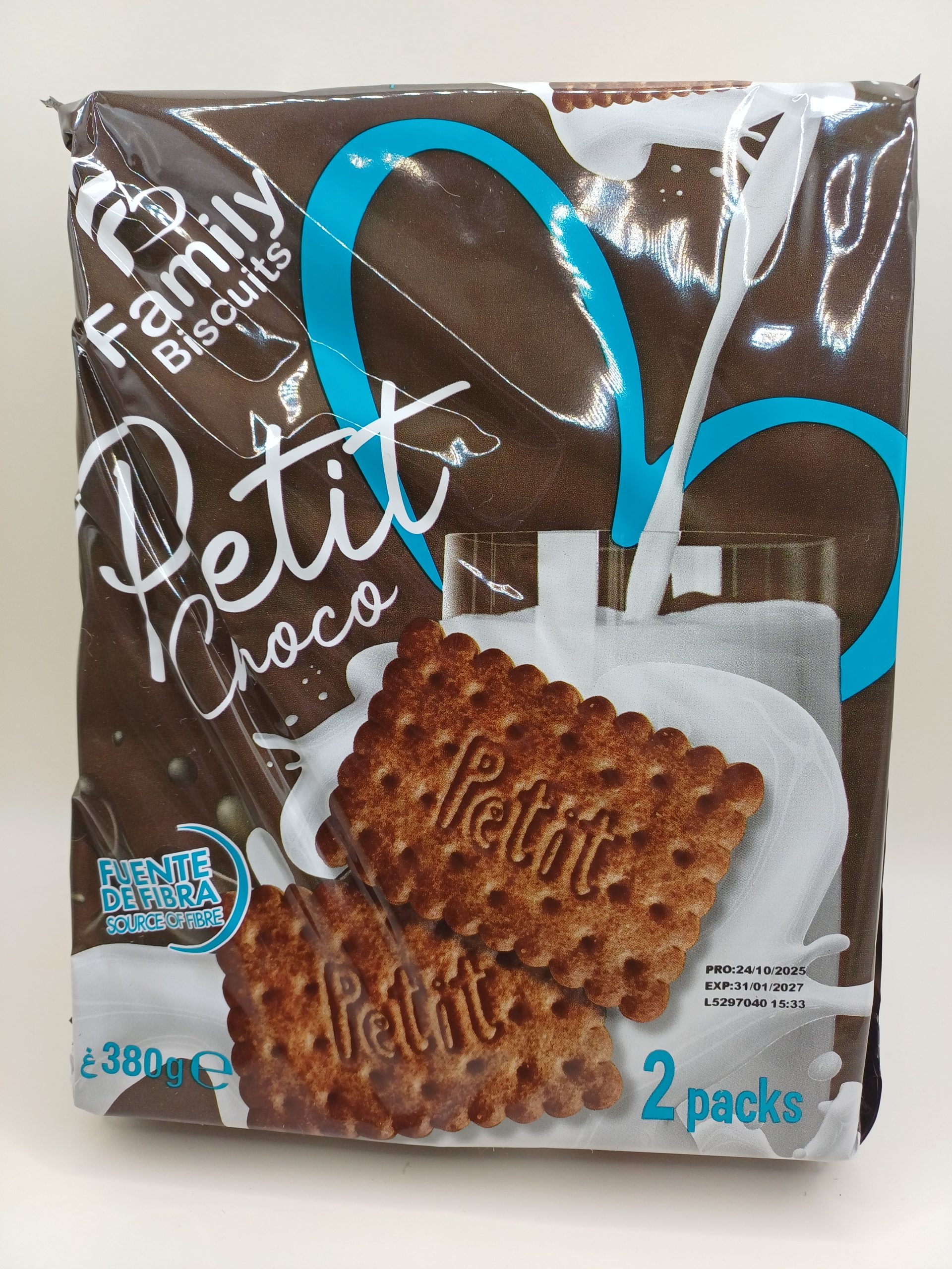 Petit choco 2 packs Familly biscuit