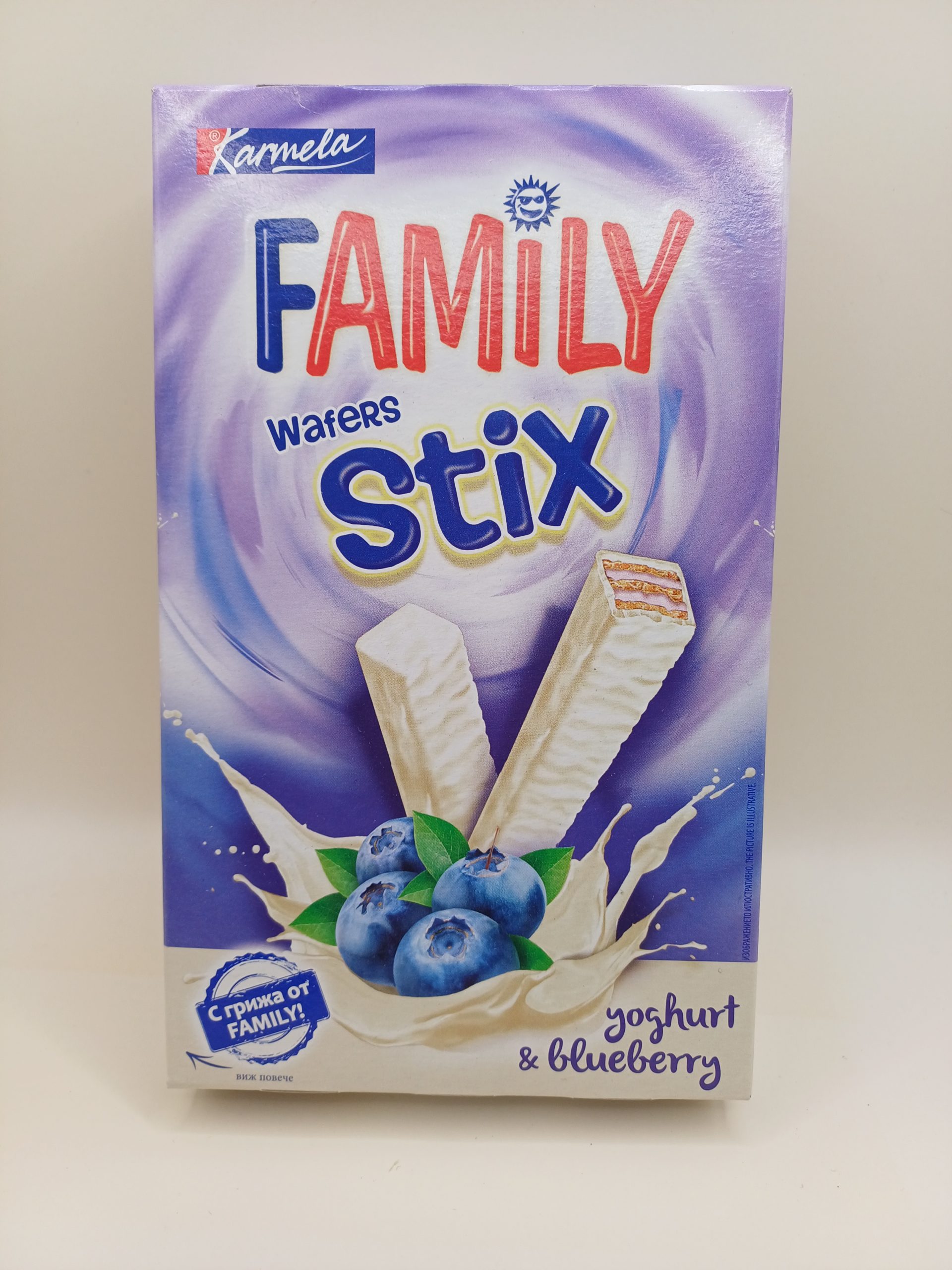 Familly stix yoghurt & blueberry