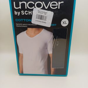 2 Tee shirt col col v uncover  taille XL. noir