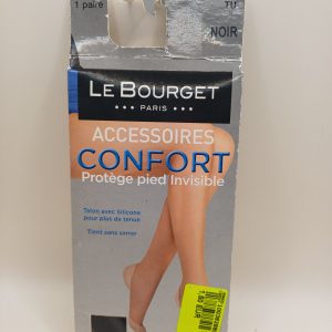 Protège pieds invisibles TU noir. Le Bourget
