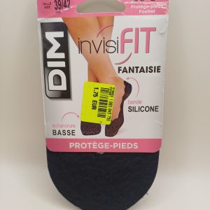 Protège pieds noir taille 39/42. DIM invisifit