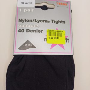 Collant opaque 40D. nylon/lycra Taille S