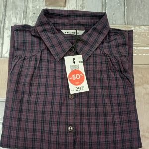 Chemise a carreaux Camaieu taille S