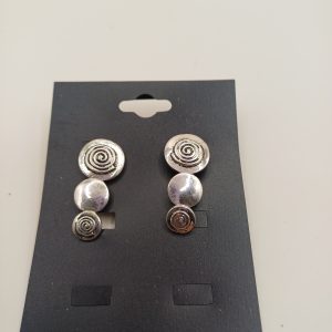 Boucles d'oreilles fantaisie fermoir clous