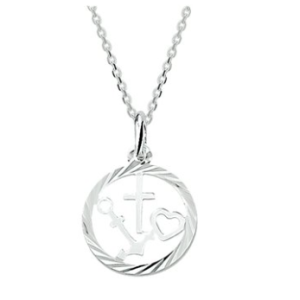 Collier avec pendentif en argent 925 N°4