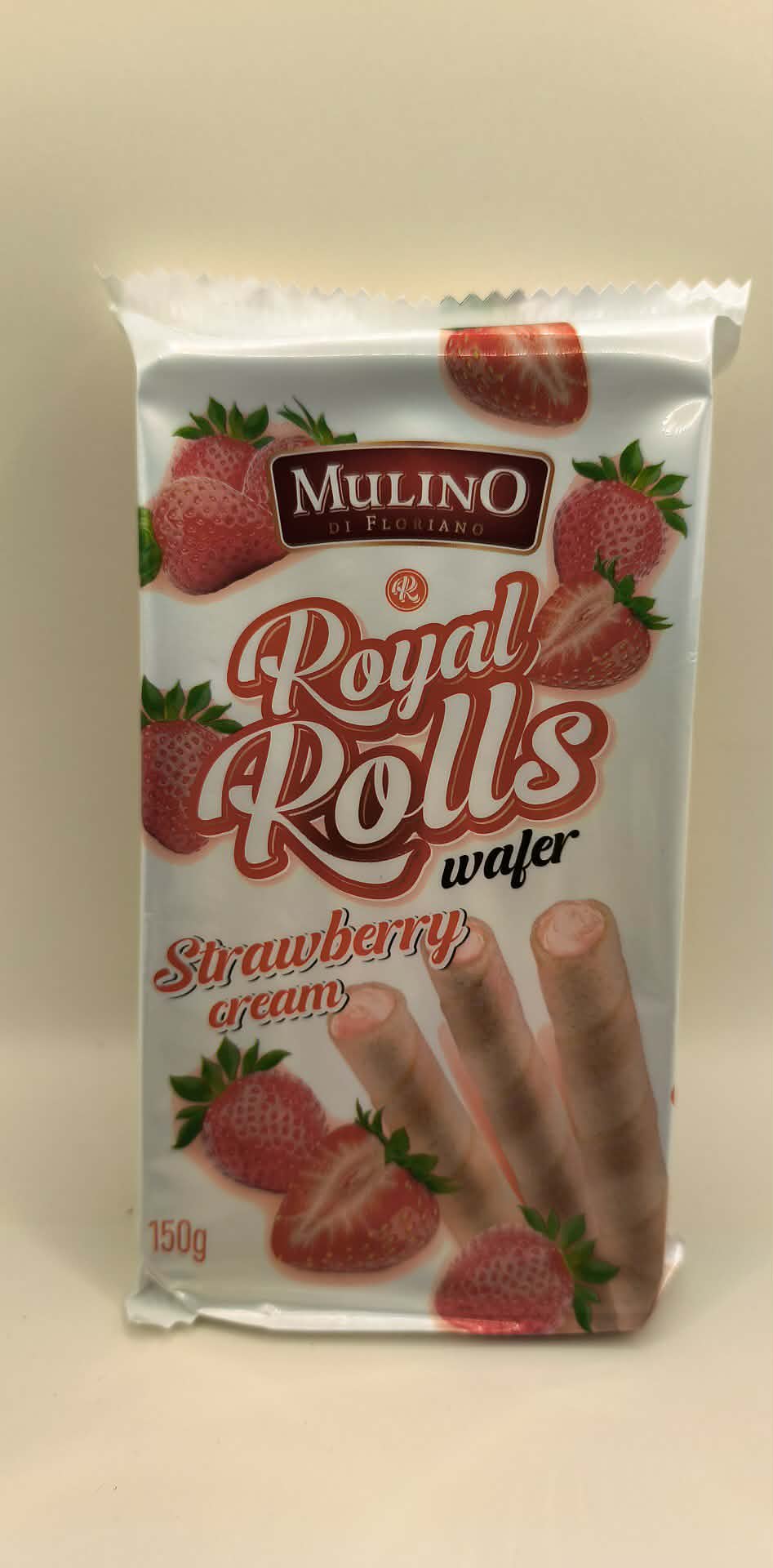 royal rolls fraise 150g
