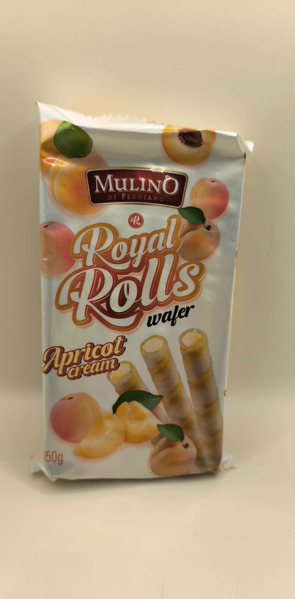 royal rolls abricot cream 150g