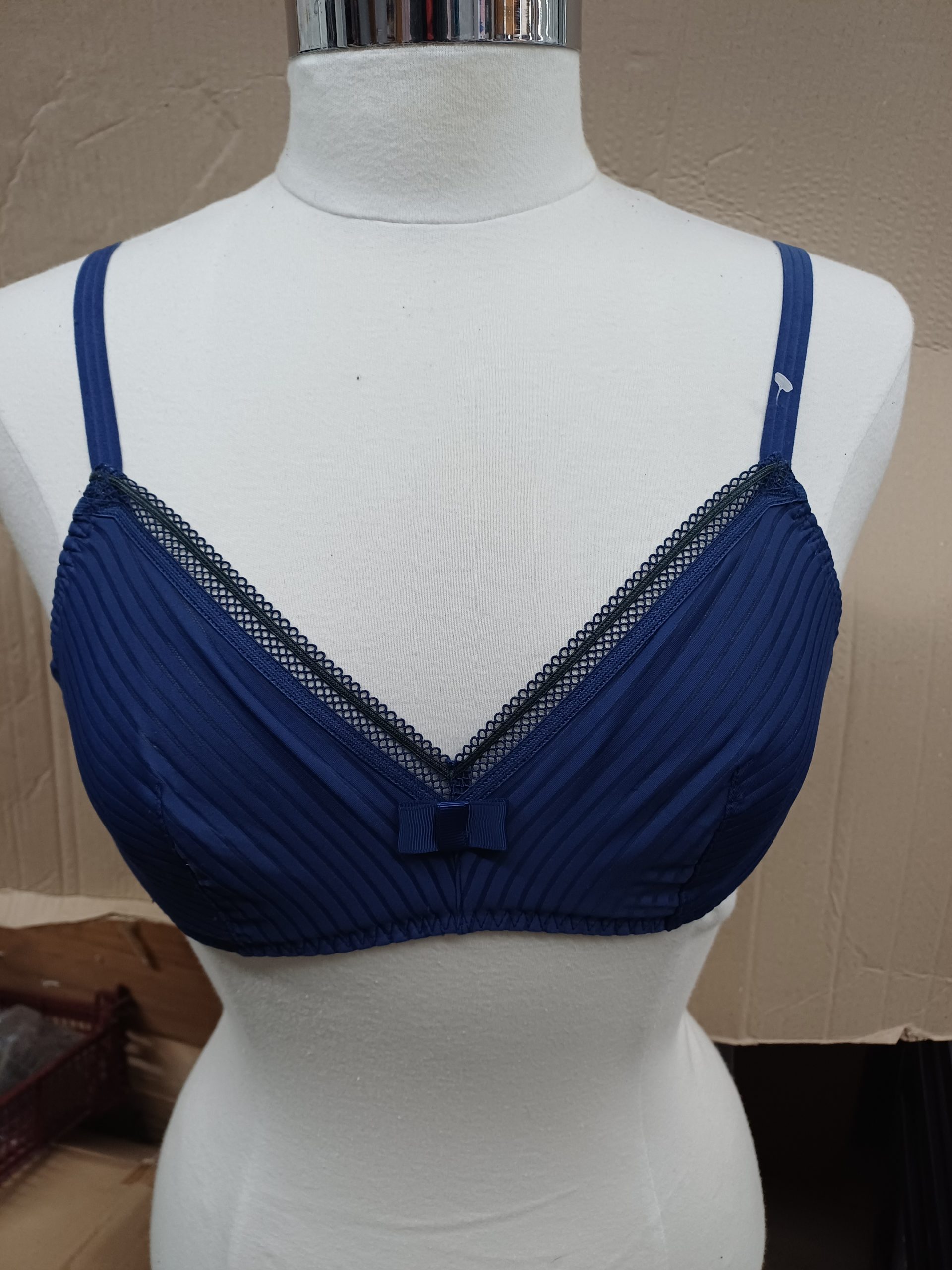 Soutien gorge bleu variance taille L