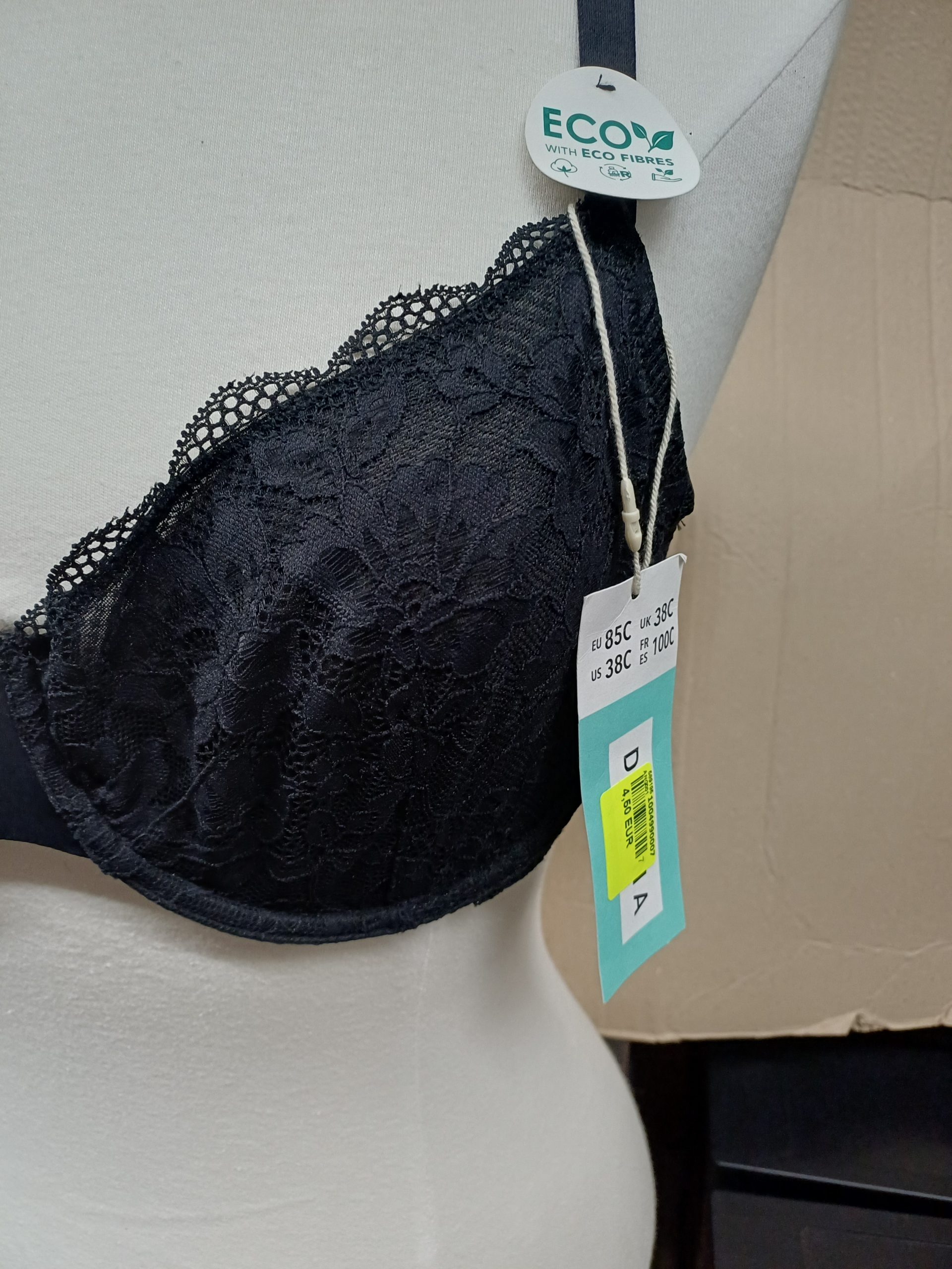 Soutien gorge noir 85 C – Image 2