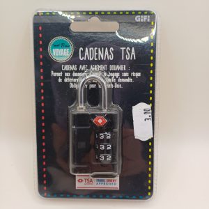 Cadenas TSA agrément douanier