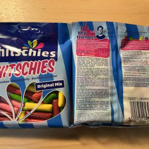 Hitschies original mix 125 grs